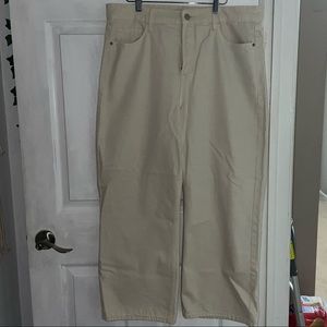 Beige Old Navy jeans